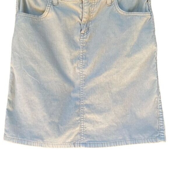 Vintage Hurley Corduroy Kaki Tan Y2K Skirt Size 3 - Picture 3 of 12